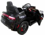 Elektrické policajné auto DODGE – Čierne – Obrázok 5