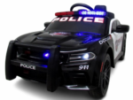 Elektrické policajné auto DODGE – Čierne – Obrázok 9