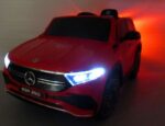 MERCEDES EQA ČERVENÉ BATÉRIOVÉ DIAĽKOVÉ OVLÁDANIE DO AUTOMOBILU Z EVA KOŽE – Obrázok 8