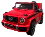 Elektrické autíčko Mercedes G63 SUV červené pre deti – 12V + diaľkové ovládanie – Obrázok 4