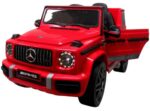 Elektrické autíčko Mercedes G63 SUV červené pre deti – 12V + diaľkové ovládanie – Obrázok 5