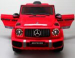 Elektrické autíčko Mercedes G63 SUV červené pre deti – 12V + diaľkové ovládanie – Obrázok 8