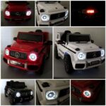 Elektrické autíčko Mercedes G63 SUV červené pre deti – 12V + diaľkové ovládanie – Obrázok 11