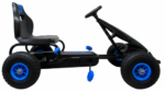 G8 BLUE GO-KART, detská motokára, nafukovacie kolesá – Obrázok 2