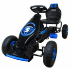 G8 BLUE GO-KART, detská motokára, nafukovacie kolesá – Obrázok 4