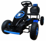 G8 BLUE GO-KART, detská motokára, nafukovacie kolesá – Obrázok 5