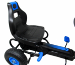 G8 BLUE GO-KART, detská motokára, nafukovacie kolesá – Obrázok 9