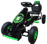 G8 GREEN GO-KART, detská motokára, nafukovacie kolesá – Obrázok 4
