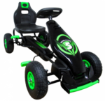 G8 GREEN GO-KART, detská motokára, nafukovacie kolesá – Obrázok 7