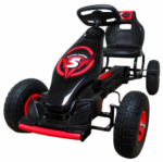 MOTOKÁRA G8 RED, detská motokára, nafukovacie kolesá – Obrázok 3