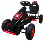 MOTOKÁRA G8 RED, detská motokára, nafukovacie kolesá – Obrázok 4