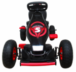 MOTOKÁRA G8 RED, detská motokára, nafukovacie kolesá – Obrázok 5
