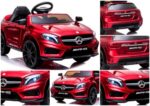 Mercedes GLA45 ČEREŠŇOVÝ lak, EVA koža – Obrázok 2