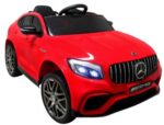 MERCEDES GLC63s ČERVENÁ batériová 4x4 KOŽA – Obrázok 10