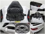 Mercedes GLC COUPE Concept 4x4 BIELA ​​EVA KOŽA Licencovaná lítium-iónová batéria – Obrázok 2