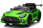 Mercedes GT3 Evo GREEN Mäkké kolesá EVA, mäkké sedadlo Licencovaná lítium-iónová batéria – Obrázok 3