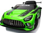 Mercedes GT3 Evo GREEN Mäkké kolesá EVA, mäkké sedadlo Licencovaná lítium-iónová batéria – Obrázok 7