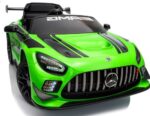 Mercedes GT3 Evo GREEN Mäkké kolesá EVA, mäkké sedadlo Licencovaná lítium-iónová batéria – Obrázok 8