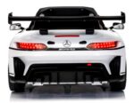 Mercedes GT3 Evo Biele Mäkké EVA kolesá, mäkké sedadlo Licencovaná lítium-iónová batéria – Obrázok 10