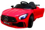 Mercedes GTR-S červené Mäkké EVA kolesá, mäkké sedadlo Licencovaná lítium-iónová batéria – Obrázok 6