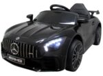 Mercedes GTR-S čierne mäkké EVA kolesá, mäkké sedadlo licencovaná lítium-iónová batéria – Obrázok 4