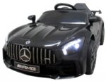 Mercedes GTR-S čierne mäkké EVA kolesá, mäkké sedadlo licencovaná lítium-iónová batéria – Obrázok 5