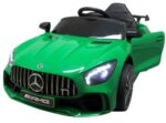 Mercedes GTR-S zelené mäkké kolesá Eva, mäkké sedadlo Licencovaná lítium-iónová batéria – Obrázok 6