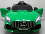 Mercedes GTR-S zelené mäkké kolesá Eva, mäkké sedadlo Licencovaná lítium-iónová batéria – Obrázok 7