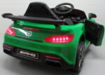 Mercedes GTR-S zelené mäkké kolesá Eva, mäkké sedadlo Licencovaná lítium-iónová batéria – Obrázok 10