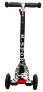 Kolobežka H2 Black Balance Scooter R-Sport LED kolieska – Obrázok 8