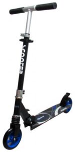 Veľká kolobežka H7 ČIERNA-MODRA Skladacia R-Sport 145 mm kolesá do 100 kg – Obrázok 6