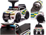 Detské policajné odrážadlo J3 biele – Obrázok 3
