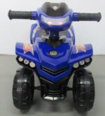 Quad J5 modrá štvorkolka, chodítko, zvukový efekt, klaksón – Obrázok 7