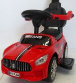 J7 tlačná páka červená Tlačná páka Ride-on, zvukový efekt, – Obrázok 7