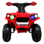 Quad J8 červené batériové hudobné svetlá pre deti – Obrázok 7