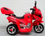 Červená motorka M6, motorka na batérie – Obrázok 2