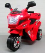 Červená motorka M6, motorka na batérie – Obrázok 4