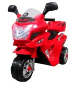 Červená motorka M6, motorka na batérie – Obrázok 5