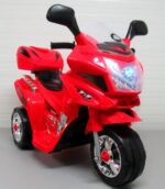 Červená motorka M6, motorka na batérie – Obrázok 7