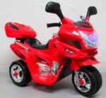 Červená motorka M6, motorka na batérie – Obrázok 9