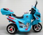 Modrá motorka M6, motorka na batérie – Obrázok 2