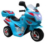 Modrá motorka M6, motorka na batérie – Obrázok 9