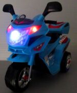 Modrá motorka M6, motorka na batérie – Obrázok 11