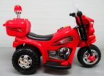 Červená motorka M7, motorka na batérie – Obrázok 2