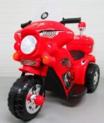 Červená motorka M7, motorka na batérie – Obrázok 4