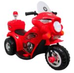 Červená motorka M7, motorka na batérie – Obrázok 8