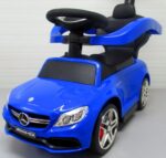 Mercedes AMG c63 BLUE Pusher Ride-on, zvukový efekt – Obrázok 6