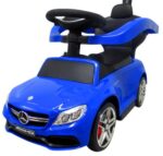 Mercedes AMG c63 BLUE Pusher Ride-on, zvukový efekt – Obrázok 7