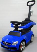 Mercedes AMG c63 BLUE Pusher Ride-on, zvukový efekt – Obrázok 8