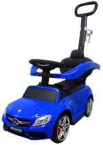 Mercedes AMG c63 BLUE Pusher Ride-on, zvukový efekt – Obrázok 9